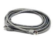 Monoprice Cat5e 24AWG STP Ethernet Network Patch Cable 15ft Gray