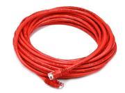 Monoprice Cat6 24AWG UTP Ethernet Network Patch Cable 30ft Red