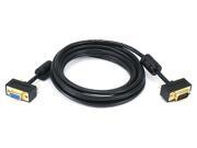 10ft Ultra Slim SVGA Super VGA 30 32AWG M F Monitor Cable w ferrites Gold Plated Connector