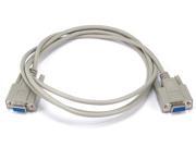 Monoprice 6ft DB 9 F F Molded Cable