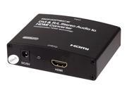 DVI R L Stereo Audio to HDMI Converter