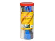 Cable Tie Set 1000pcs Pack Various Color with Cutting Tool