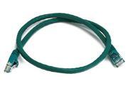 Monoprice Cat6 24AWG UTP Ethernet Network Patch Cable 2ft Green