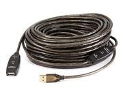 Monoprice 82ft 25M USB 2.0 A Male to A Female Active Extension Repeater Cable Kinect PS3 Move Compatible Extension