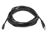 15ft USB 2.0 A Male to Micro 5pin Male 28 28AWG Cable