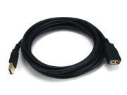 Monoprice 10ft USB 2.0 A Male to A Female Extension 28 24AWG Cable Gold Plated