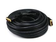 50ft 24AWG DVI D to M1 D P D Cable Black