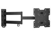Stable Series Small Full Motion Wall Mount for Small 20 42 inch TV s Max 77 lbs UL Certified