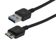Monoprice Ultra Slim Series USB 3.0 Cable A Male to Micro B Male 5 Ft Black