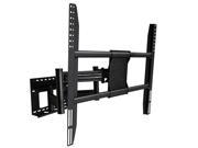 Titan Series Extra Large Full Motion Wall mount for Extra Large TVs 300lbs Black