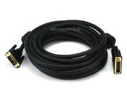 25ft 24AWG DVI D to M1 D P D Cable Black