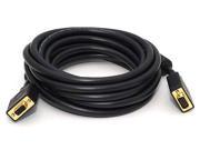 15ft Super VGA M F CL2 Rated For In Wall Installation Cable w Ferrites Gold Plated
