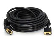 35ft Super VGA M F CL2 Rated For In Wall Installation Cable w Ferrites Gold Plated