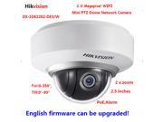 Upgradable Hikvsion DS 2DE2202 DE3 W en 2.0MP WIFI PTZ Dome Network cctv IP camera POE indoor Original English firmware can be upgradable