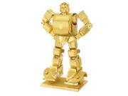 Metal Earth 3D Laser Cut Transformers Model Kit Bumblebee GOLD Version