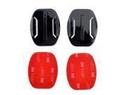 2PCS Flat Surface Mount with 3M VHB Adhesive Sticky Pads for GoPro Hero 3 3 2 1 Black GP12