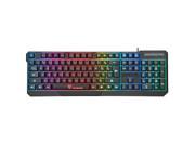 Funtech Professional K70 Waterproof Colorful LED illuminated Backlight USB Wired keyboard teclado Rato com fio