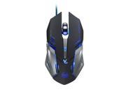 Funtech Gaming Mouse Ajustable 3200 DPI 6 Buttons Optical High grade USB Wired Game Mouse Gamer 4 Color Breathing Variable Light