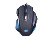 Funtech T10 USB mouse gamer 2400 dpi 6D wired game mouse 6 buttons 2color breath light computer accessories mouse brand