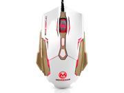 Funtech 2400DPI 7buttons high quality breathing light Computer Mouse Optical USB Wired Gaming Mouse Professional Game Mice for Laptops Desktops