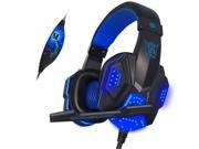 Deep Bass Game Headphone Stereo Surrounded Over Ear Gaming Headset Headband Earphone with Light for Computer PC Gamer