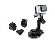 Go pro Accessories 85mm Base Mount Super Powerful Suction Cup Adapter Car Mount For GoPro Hero 1 2 3 3 4 SJ4000 5000 6000