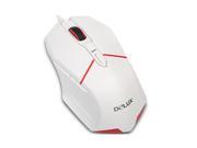 Funtech DeLux M601 wired USB optical gaming mouse 1600DPI precision mechanical rollers for desktop computer