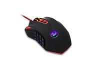 Funtech 16400DPI Professional Adjustable Wired Gaming Mouse 18 Programmable Buttons Gaming Mouse for PC Computer Laptop