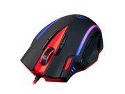Funtech 16400DPI Adjustable Pro Gaming Mouse USB Wired Optical 13 Buttons Programmable LED Light ESport Game Mice for PC Laptop