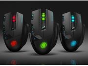 Funtech C50 Wireless Breathing lamp Laptop Intelligent Dual mode Gaming Mouse For COD Battlefield Xmas Gift