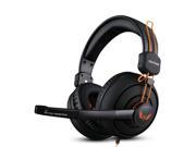 Funtech Headphones 3.5mm Gaming Headsets Stereo Earphone with Mic Microphone for Mobile Phone MP3 MP4 PC Video Game Xmas Gift