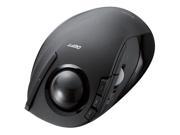 Wireless trackball mouse For the index finger 8 button tilt function black Xmas Gift