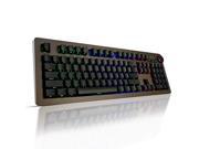 Mechanical Gaming Keyboard MengK Full RGB Backlit Gaming Keyboard with 110 Key Fully Programmable and N key Rollover