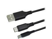 Funtech Nintendo Switch Type C Cable Chagring Cable for Nintendo Switch One Plus 3T Chromebook Pixel Nexus 6P and More