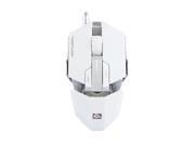 Teamwolf Immortal AT956 Aluminum Stainless Steel Structure Gaming Mouse 8200 DPI with Chroma Lighting for PC and Mac Yellow