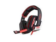 EACH G8200 7.1 Surround USB Vibration Over Ear Gaming Headset with Microphone LED Light for PC PS3 PS4 XBOX 360