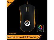 Original Razer Overwatch Deathadder Chroma Wired USB Gaming Mouse 10 000dpi Optical Sensor Right Handed Without Retail Box