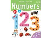 Learn to Write Numbers Wipe Clear Spiral bound