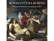 Bonaventura Rubino Requiem Mass for 5 Voices