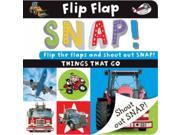 Flip Flap Snap Things That Go Board book