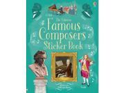 Famous Composers Sticker Book Sticker Books Paperback