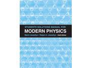 Student Solutions Manual for Modern Physics Paperback