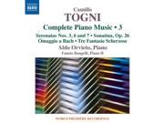Togni Complete Piano Music 3 [Aldo Orvieto; Fausto Bongelli] [Naxos 8573430]