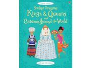 Sticker Dressing Kings Queens and Costumes Around the World Usborne Sticker Dressing Paperback