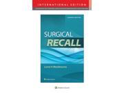 Surgical Recall Recall Series Paperback