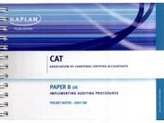 UK Implementing Auditing Procedures Pocket Notes Paper 8 Cat Paperback
