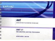 Implementing Auditing Procedures Pocket Notes Unit 17 Aat Pocket Notes Unit 17 Paperback