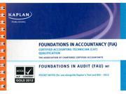 FAU INT Foundations in Audit Pocket Notes Fia Pocket Notes Paperback