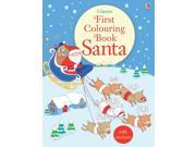 First Colouring Book Santa Paperback