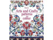 Arts Crafts Patterns to Colour Paperback